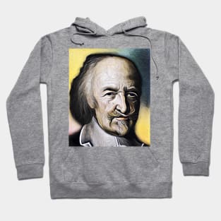 Thomas Hobbes Yellow Portrait | Thomas Hobbes Artwork 9 Hoodie